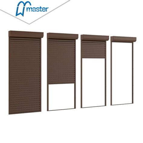 Slight Modern Insulated Pu Foaming Roller Shutter Slats China Window