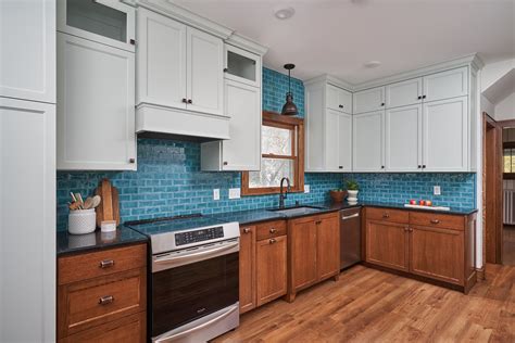 Bright Blue Kitchen — Minneapolis MN Home Remodeler | McDonald ...