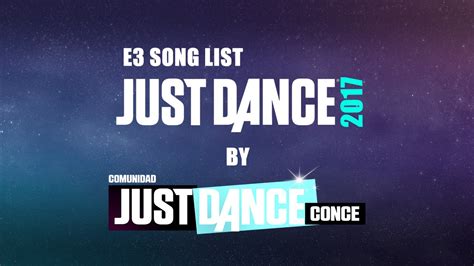 Just Dance Song List E Fanmade Youtube