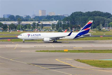 Latam Cargo Boeing 767F Editorial Stock Image Image Of Aviation