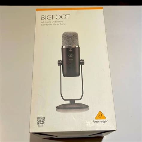 Portable Audio Video Behringer Bigfoot Usb Studio Condenser