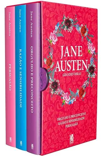 Livro Grandes Obras De Jane Austen Box Orgulho E Preconceito Razão