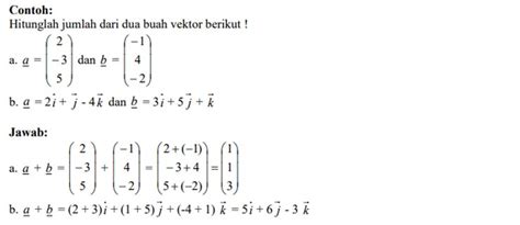 70 Contoh Soal Vektor Matematika Kelas 10 And Jawaban