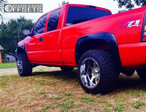 Wheel Offset 2000 Chevrolet Silverado 1500 Super Aggressive 3 5 Leveling Kit Custom Rims