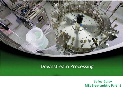 Downstream processing