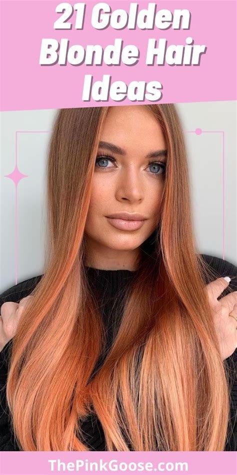 21 Golden Blonde Hair Ideas To Consider This Year