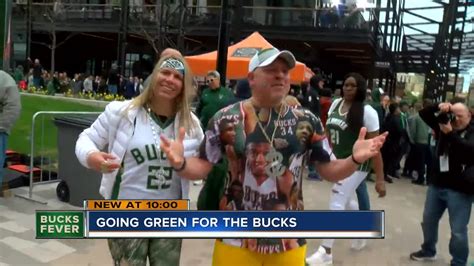 Fans Show Off Their Dedication To The Bucks At Game 2