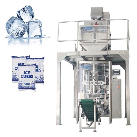 Automatic 5kg Ice Cube Weighing Packaging Machine IAPACK