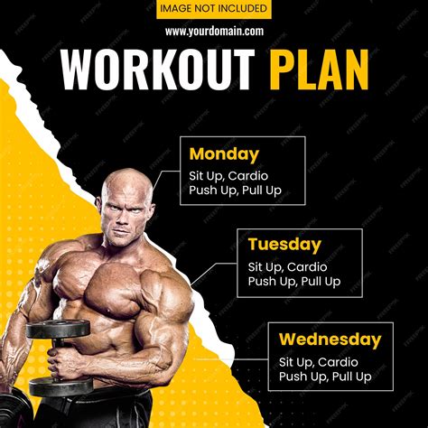 Workout Chart For Bodybuilding