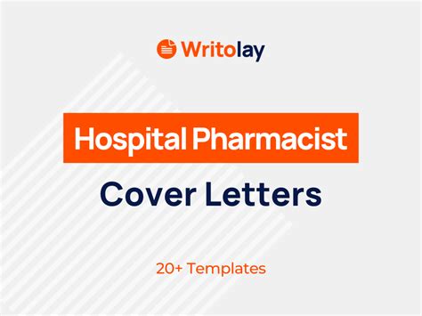 Hospital Pharmacist Cover Letter Example: 4 Templates - Writolay