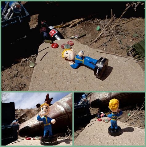 Fallout Vault Boy Bobblehead: Unarmed by xofox on DeviantArt