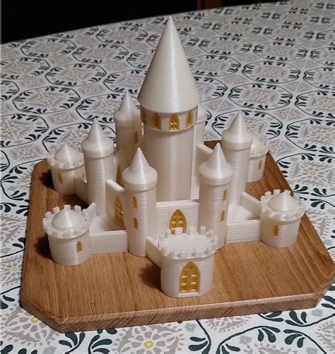 Free Stl File Decorative Castle・3d Printing Design To Download・cults