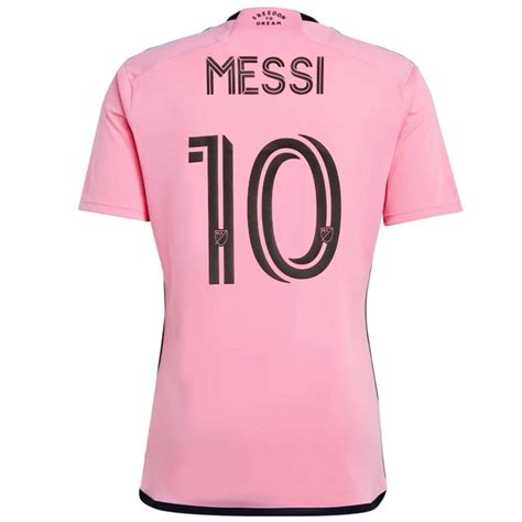 Inter Miami Messi 10 Home fußball trikot 2024 25 Adidas