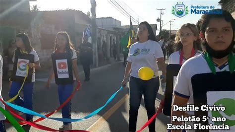 Desfile Cívico Maracanaú Pelotão Tecnologias Digitais YouTube