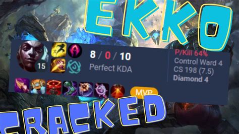 Greasy Gameplay Leads To Perfect Kda Diamond Ekko Jungle Youtube