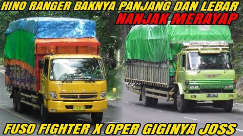 Seperti Bukan Tanjakan Tapi Cukup Buat Nafas Truk Ngosngosan Hino Fuso