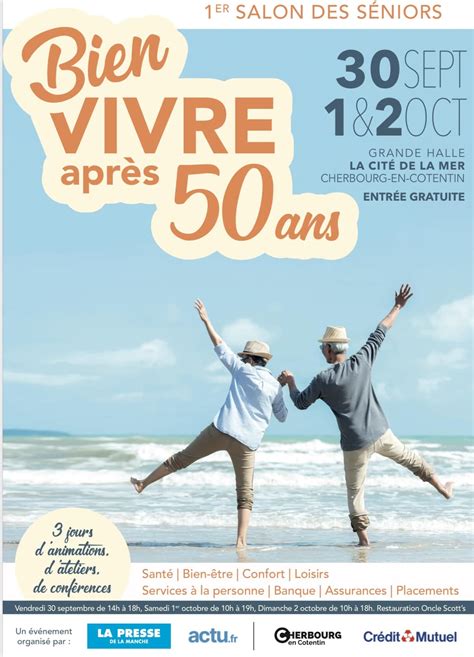 Salon Bien vivre après 50 ans Congrès à la Cité de la Mer