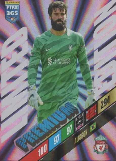 Panini Fifa 365 Adrenalyn Xl 2024 Limited Edition Premium Alisson Eur 5