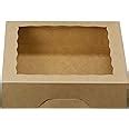 Amazon ONE MORE 15pcs 10inch Kraft Bakery Boxes Large Pie Boxes