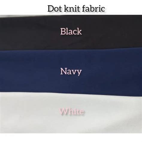 Polyester Dot Knit Fabric Plain Solids At Rs Kg In New Delhi Id