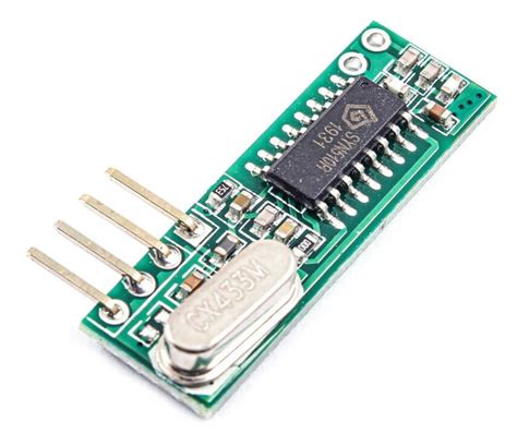 RXB61 315/433MHz RF Receiver Module with Arduino