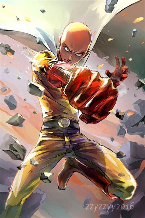 Badass Caped Baldy [Fanart] : r/OnePunchMan