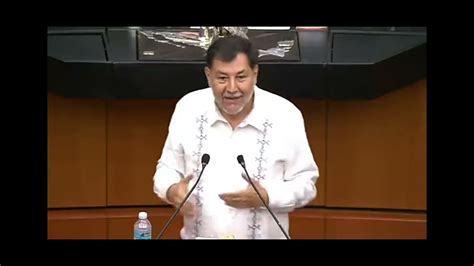 Noroña La voz del Pueblo de México en la Permanente YouTube