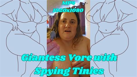 Ssbbw Giantess Goddess Rachel Vore With Spying Tinies Mp X