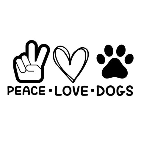 Pin By Thianys M On Sticker In 2024 Peace Love Dogs Dog Texts Me