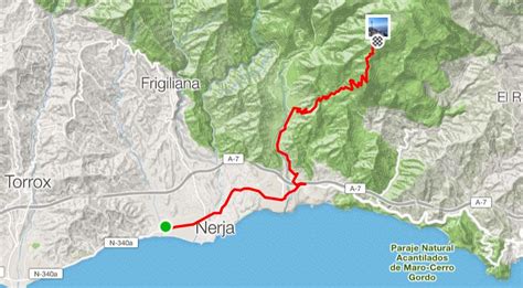 Running And Hiking Around Nerja Costa Del Sol In Spain