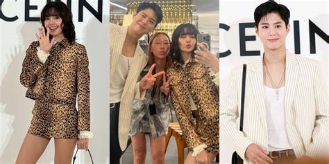 10 Potret Park Bo Gum Dan Lisa BLACKPINK Hadiri Event Celine Di Bangkok