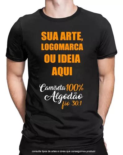 Camisetas Camisas Personalizadas Aniversario Logo Empresa MercadoLivre