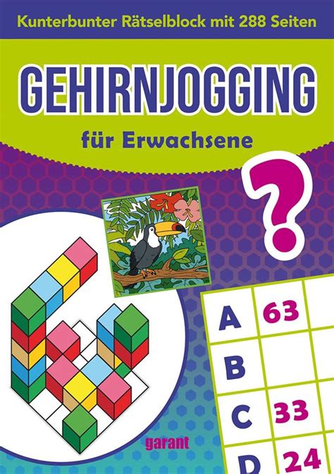 Gehirn Jogging für Erwachsene von Buch 978 3 7359 2282 3