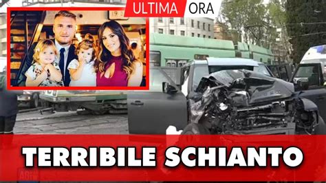 Terribile Incidente D Auto Per Ciro Immobile Insieme Alle Figlie