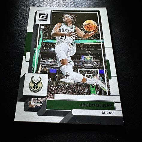 2022 Donruss Jrue Holiday 55 Milwaukee Bucks EBay