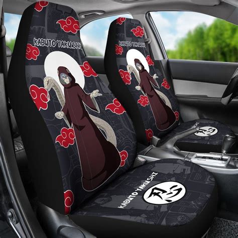 Kabuto Yakushi Naruto Akatsuki Members Car Seat Covers Quotes Anime