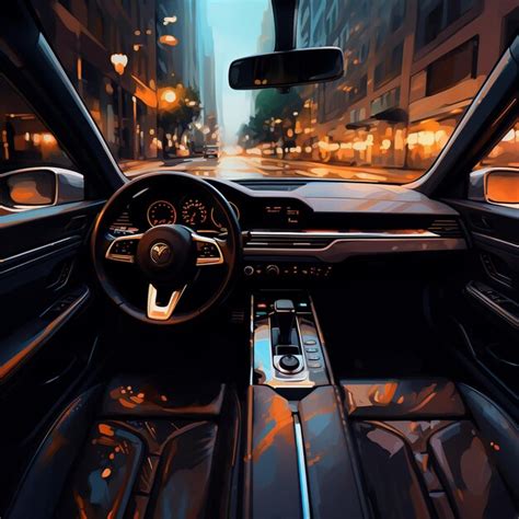 Premium AI Image | illustration of The internal perspective of a luxury ...