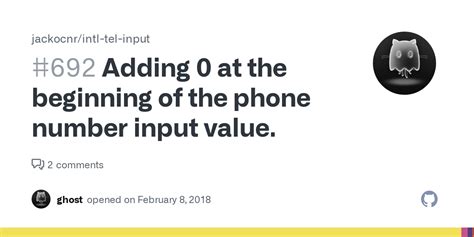 Adding 0 At The Beginning Of The Phone Number Input Value Issue 692