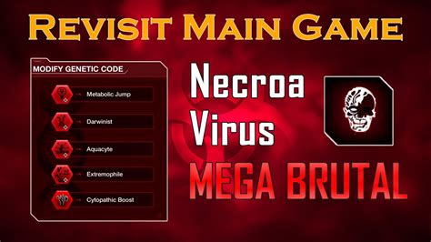 Plague Inc Evolved Necroa Virus Mega Brutal With Genes