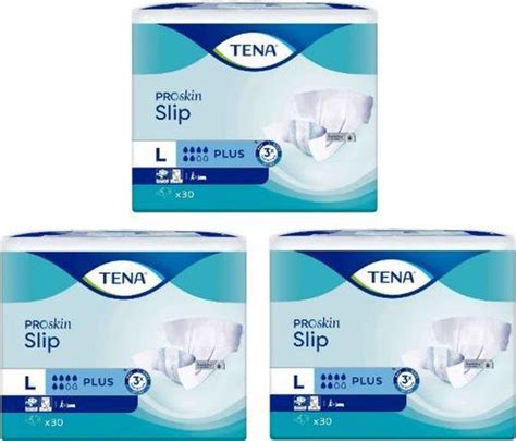 TENA Slip Plus Large Karton Van 90 Kleefluiers Bol