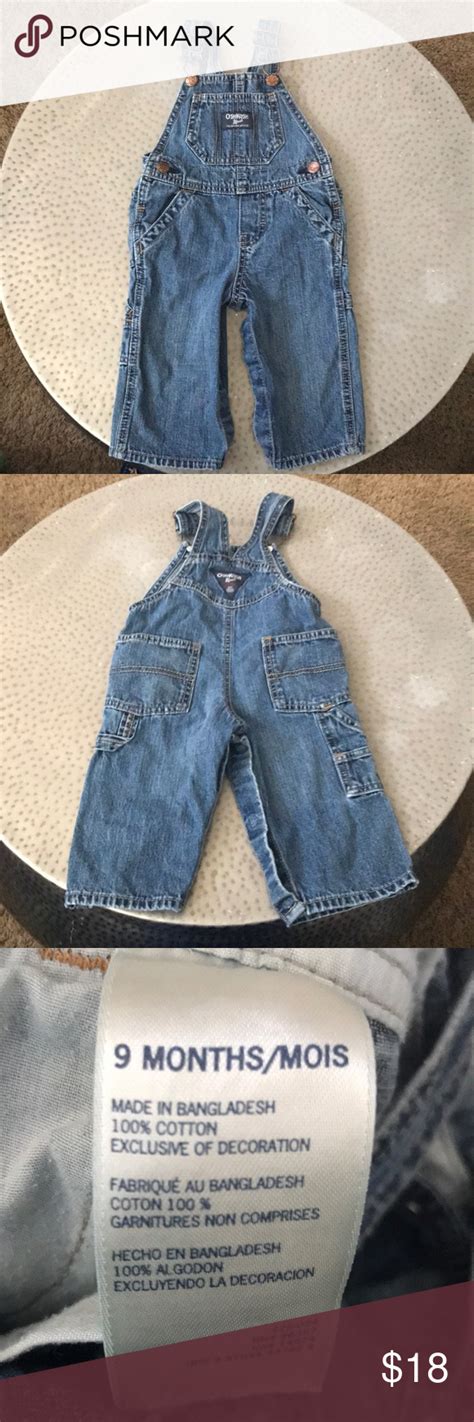 Denim Oshkosh Bgosh Overalls Oshkosh B Gosh Overalls Denim