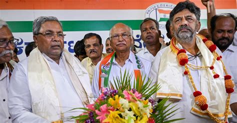 Another Bjp Mla Joins Congress Ahead Of Karnataka Assembly Polls