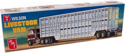 Amt Wilson Livestock Van Trailer Model Kit Amt Bmi Karts And Parts