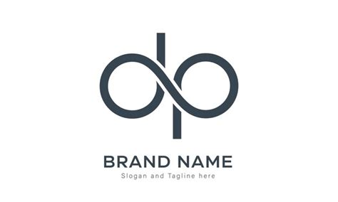 Premium Vector Dp Letters Linked Logo Design Vector