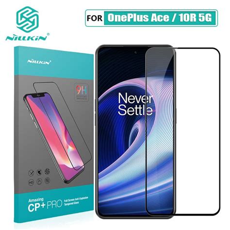 Sat N Al N For Oneplus Ace Glass Nillkin Cp Pro Full Glue Tempered