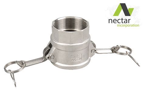 Stainless Steel Type D Camlock Coupling Nectar Incorporation