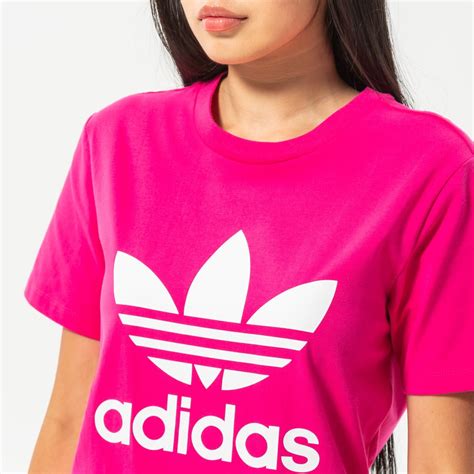 Adidas T Shirt Trefoil Tee Hg3785 Rosa 16 19 € T Shirts Sizeer De