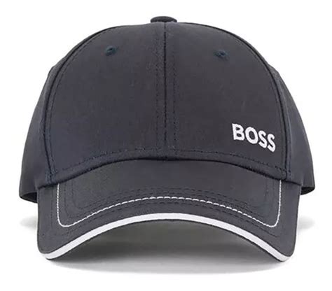 Original Boné Hugo Boss Aba Curva Bordado Parcelamento sem juros