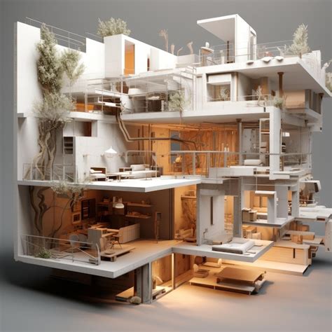 Premium Ai Image Future Living Spaces 3d Model Masterclass