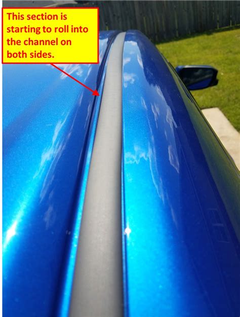 Drip Side Molding Roof Trim Molding Folding Into Roof Gap 2016